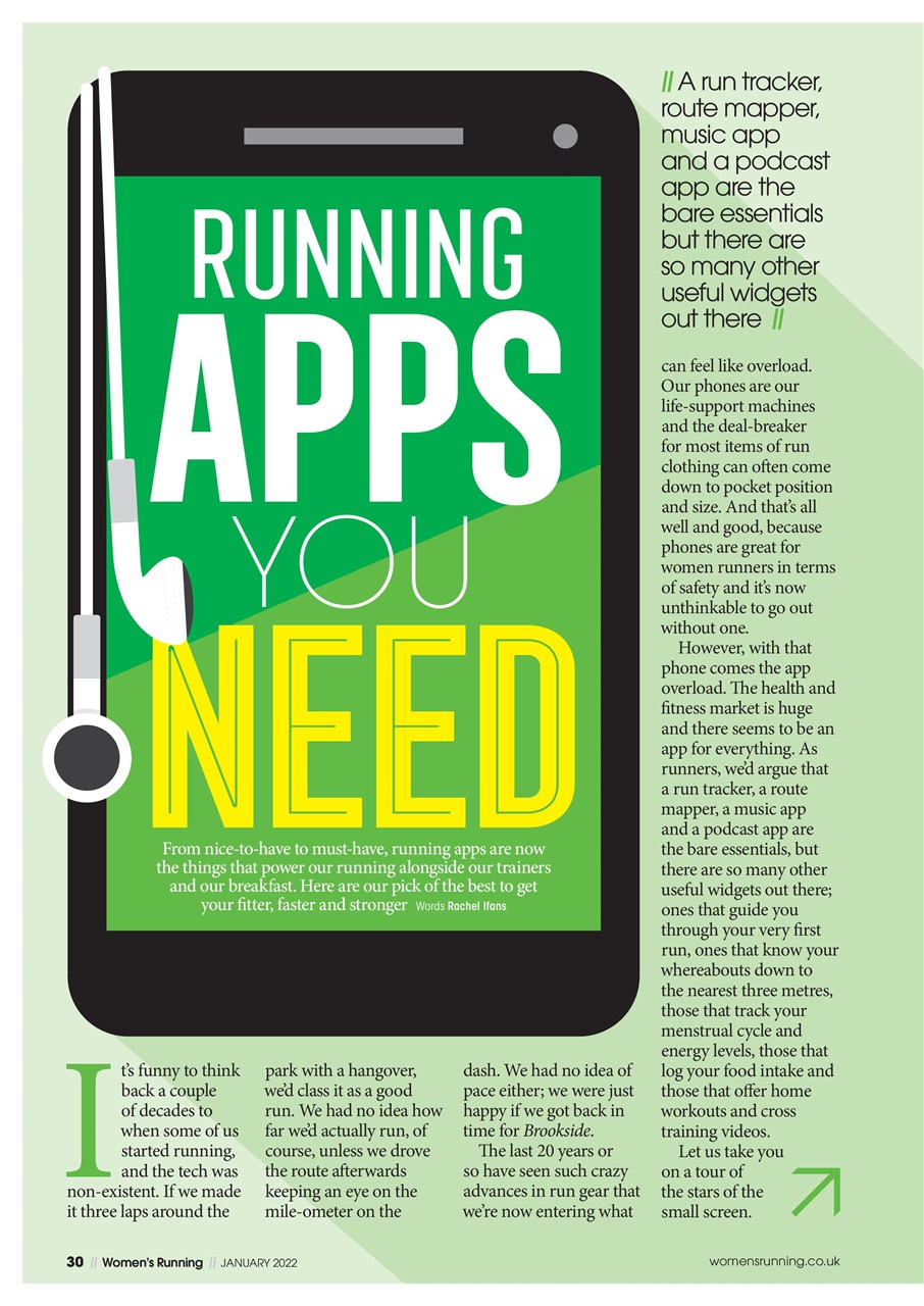 Women’s Running Preview Pages