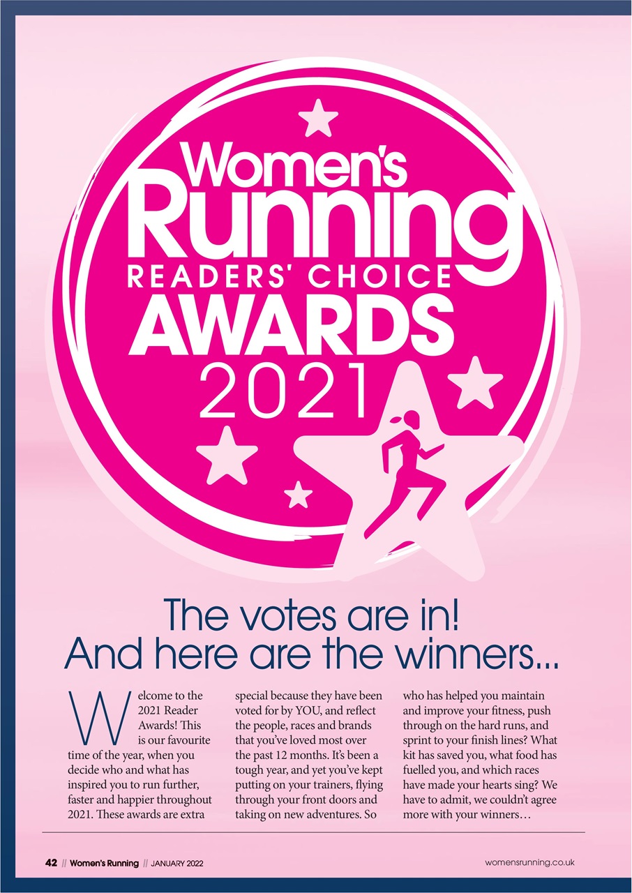 Women’s Running Preview Pages