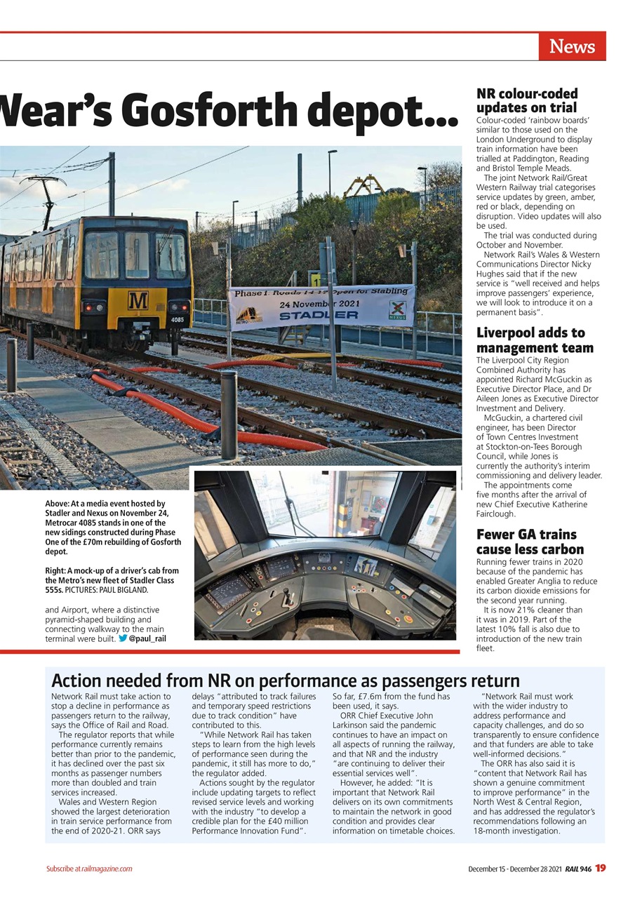 Rail Preview Pages