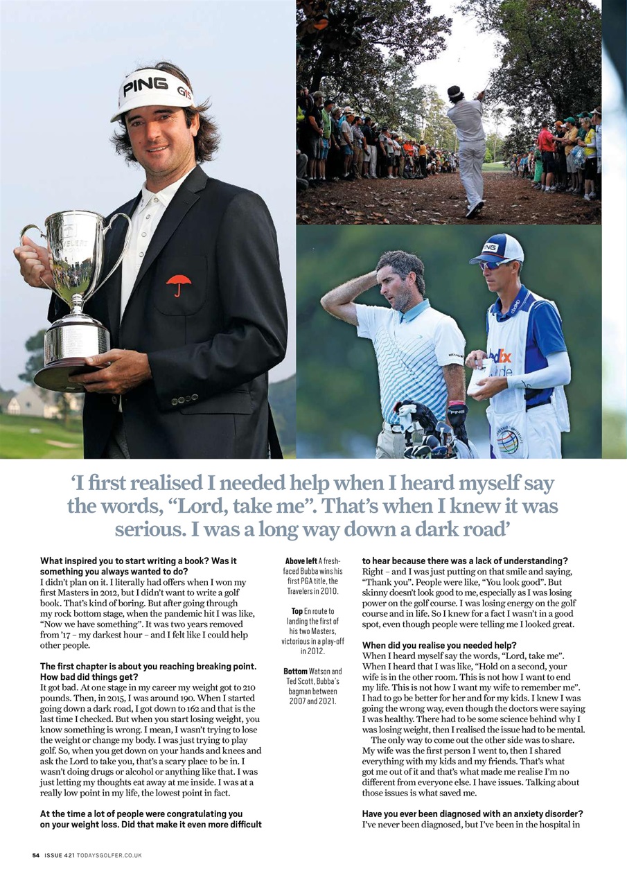 Today's Golfer Preview Pages