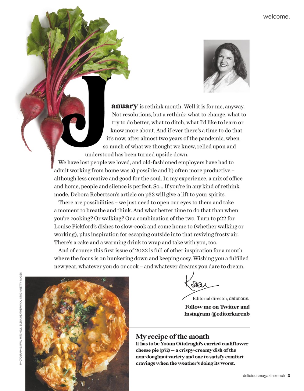 delicious. Magazine Preview Pages