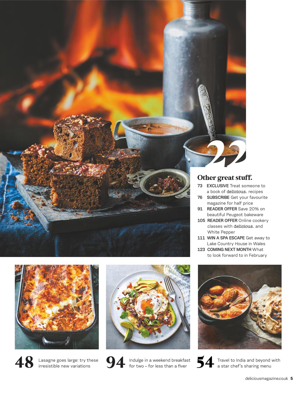 delicious. Magazine Preview Pages