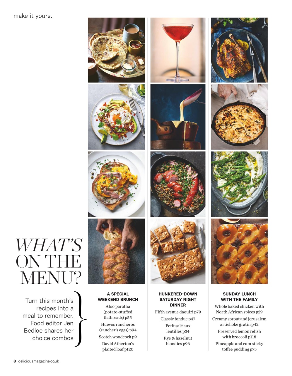 delicious. Magazine Preview Pages