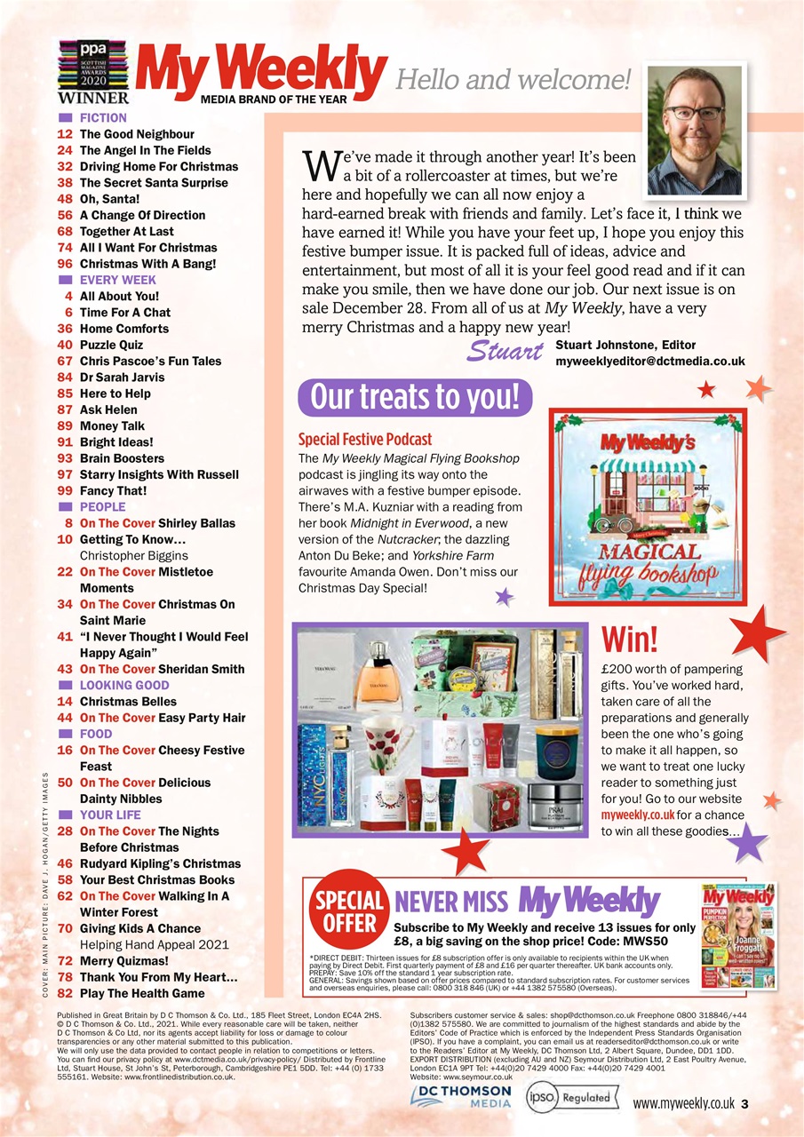 My Weekly Preview Pages