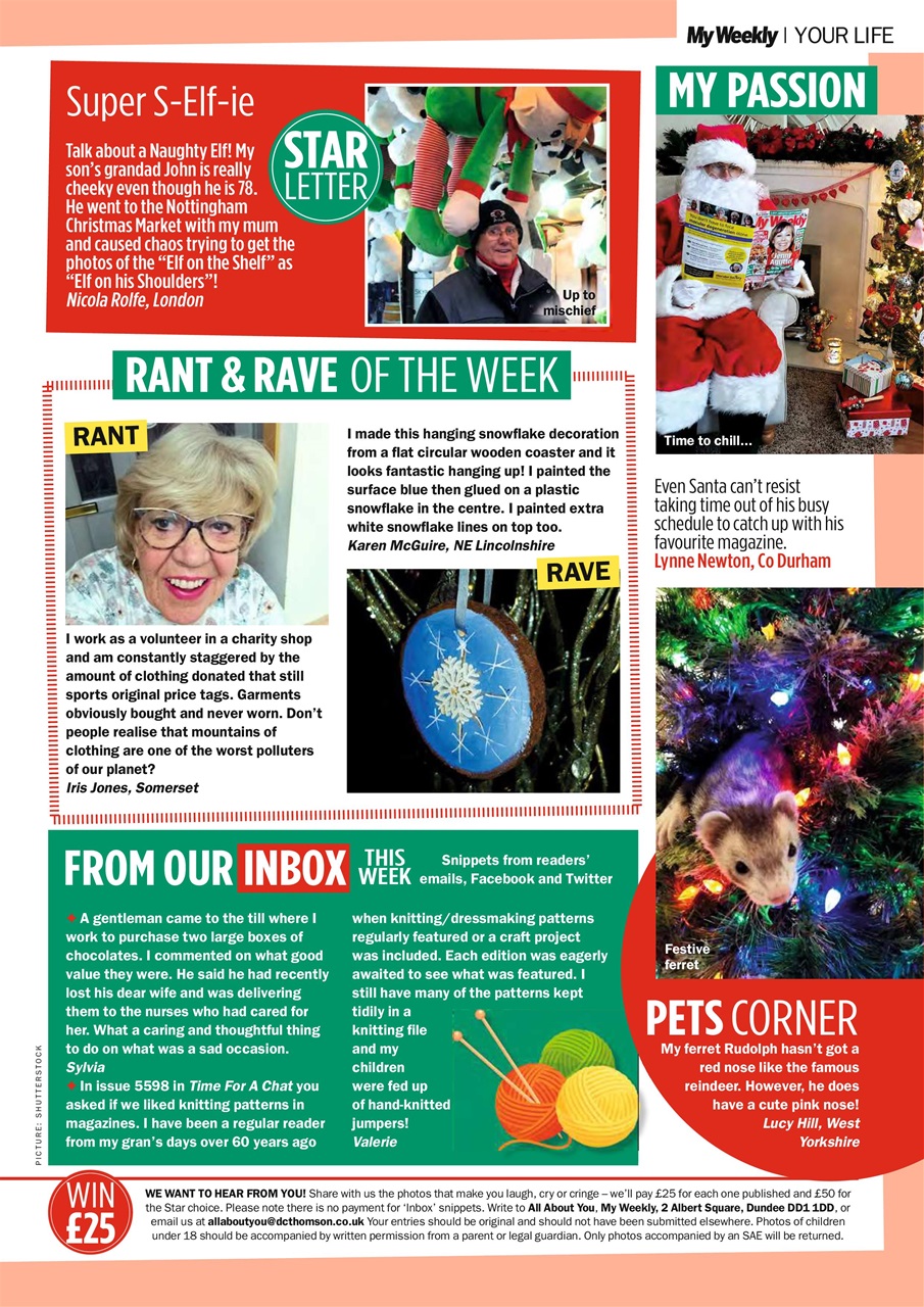 My Weekly Preview Pages