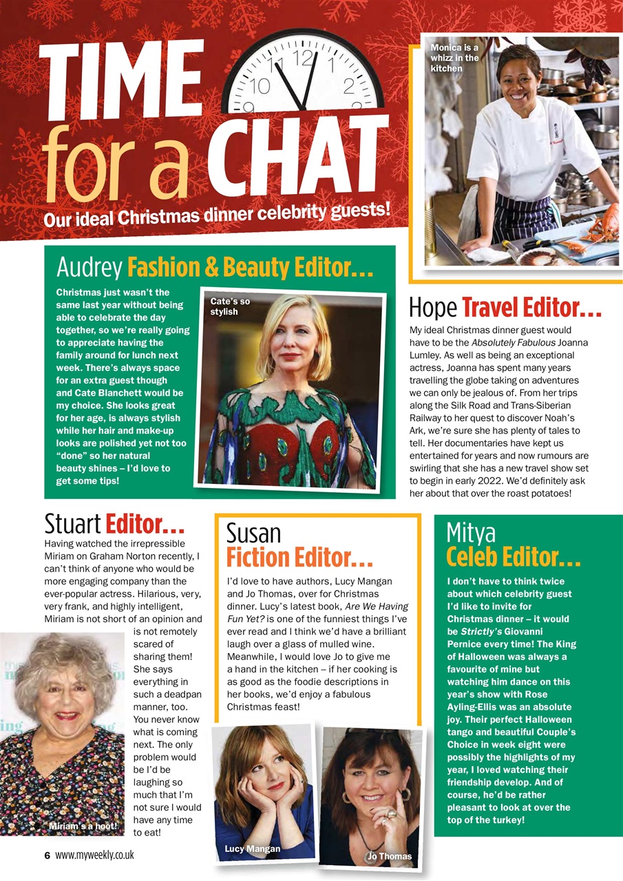 My Weekly Preview Pages