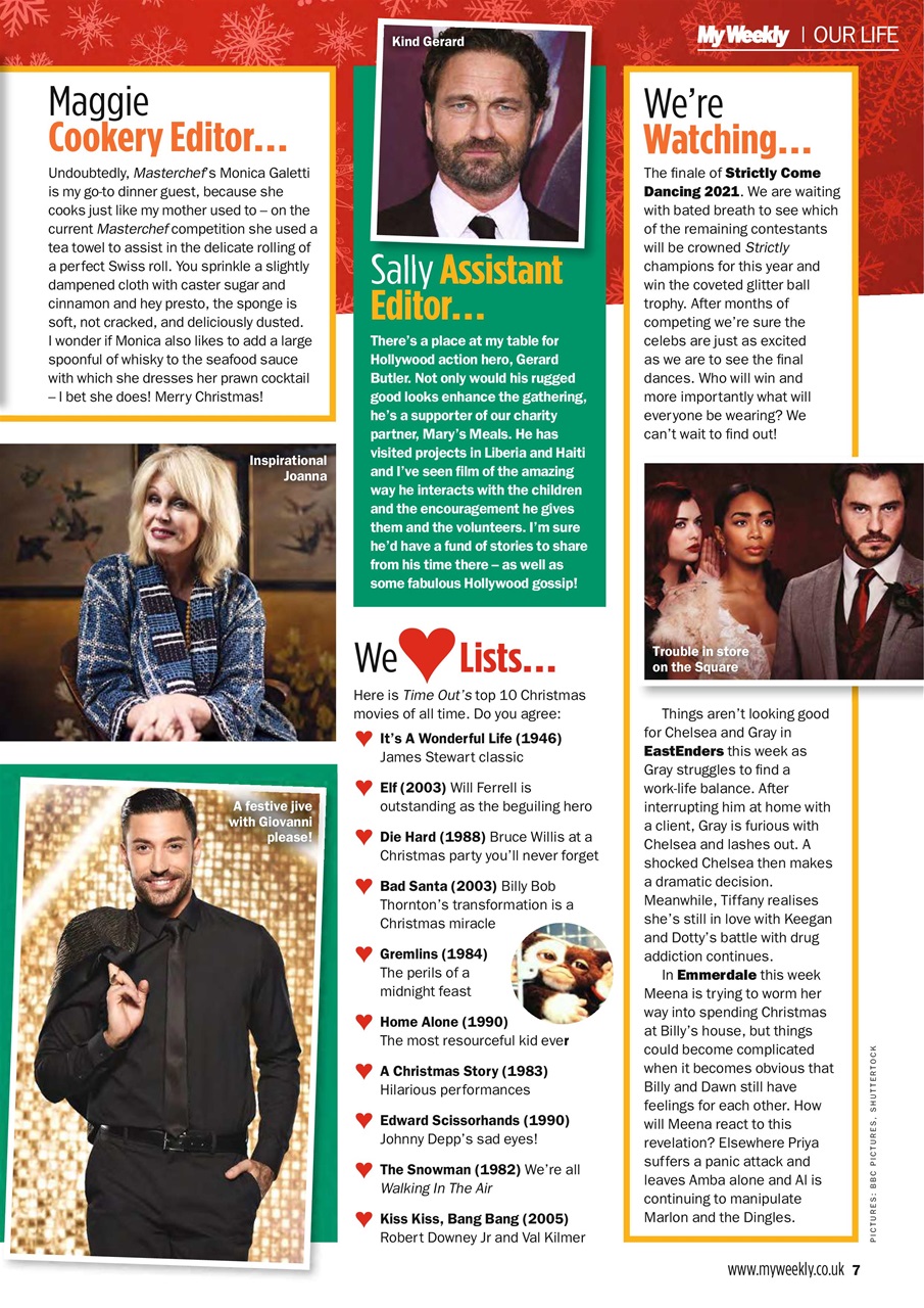 My Weekly Preview Pages