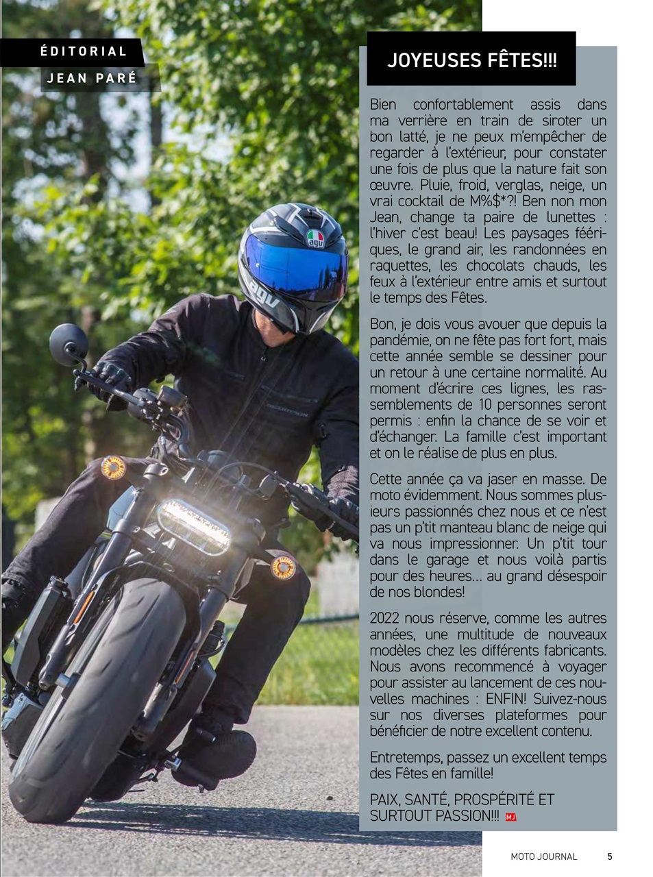 Moto Journal Preview Pages