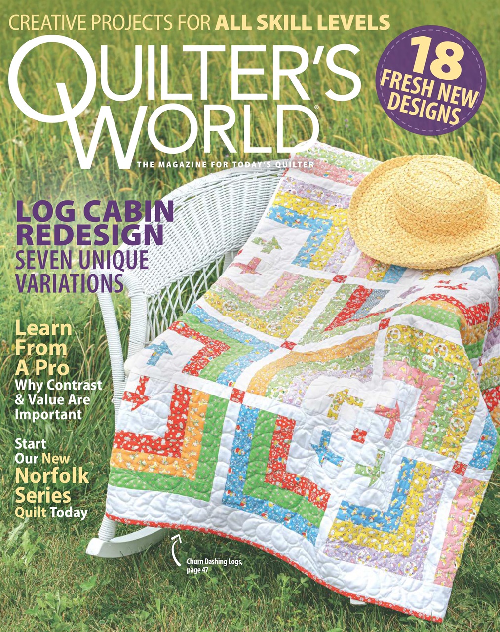 Quilter's World Preview Pages