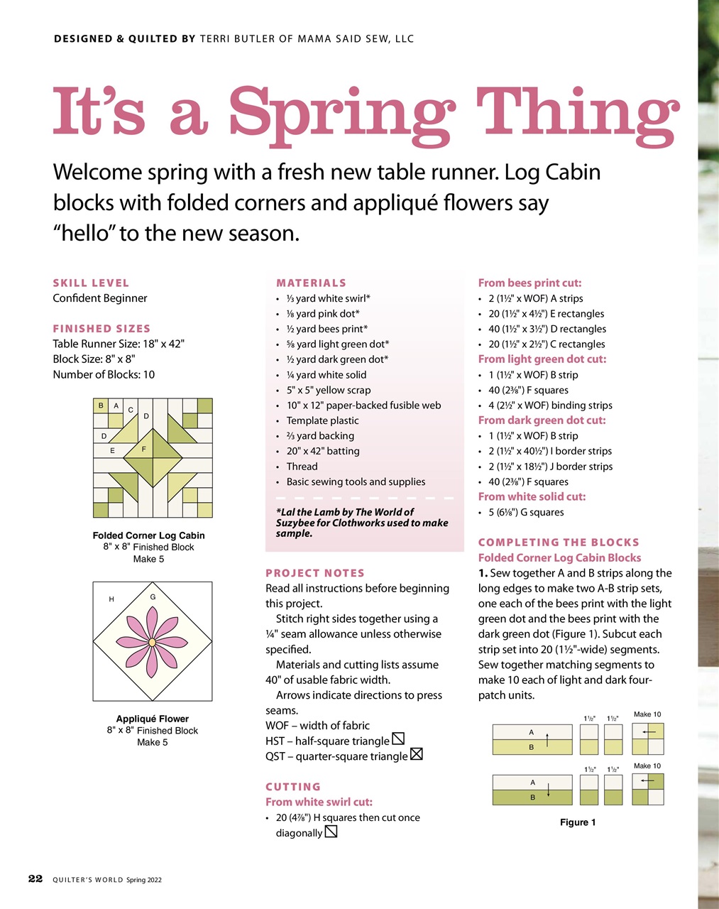 Quilter's World Preview Pages