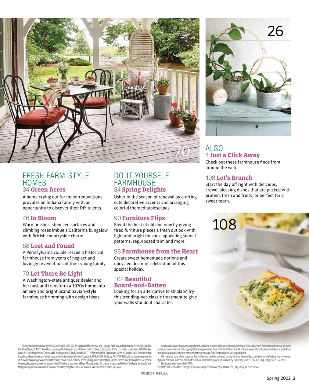 Farmhouse Style Preview Pages