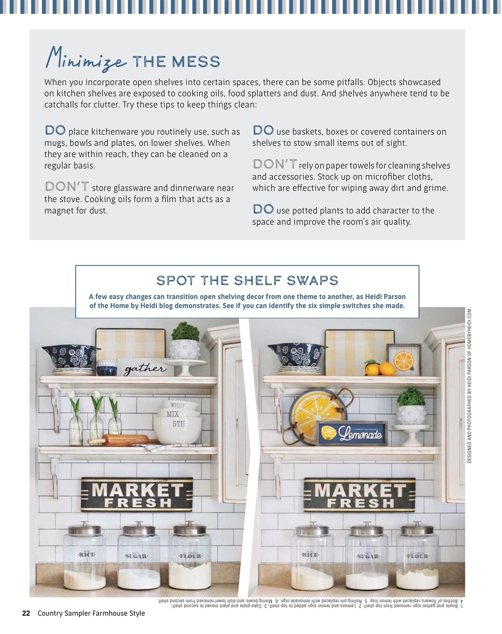 Farmhouse Style Preview Pages
