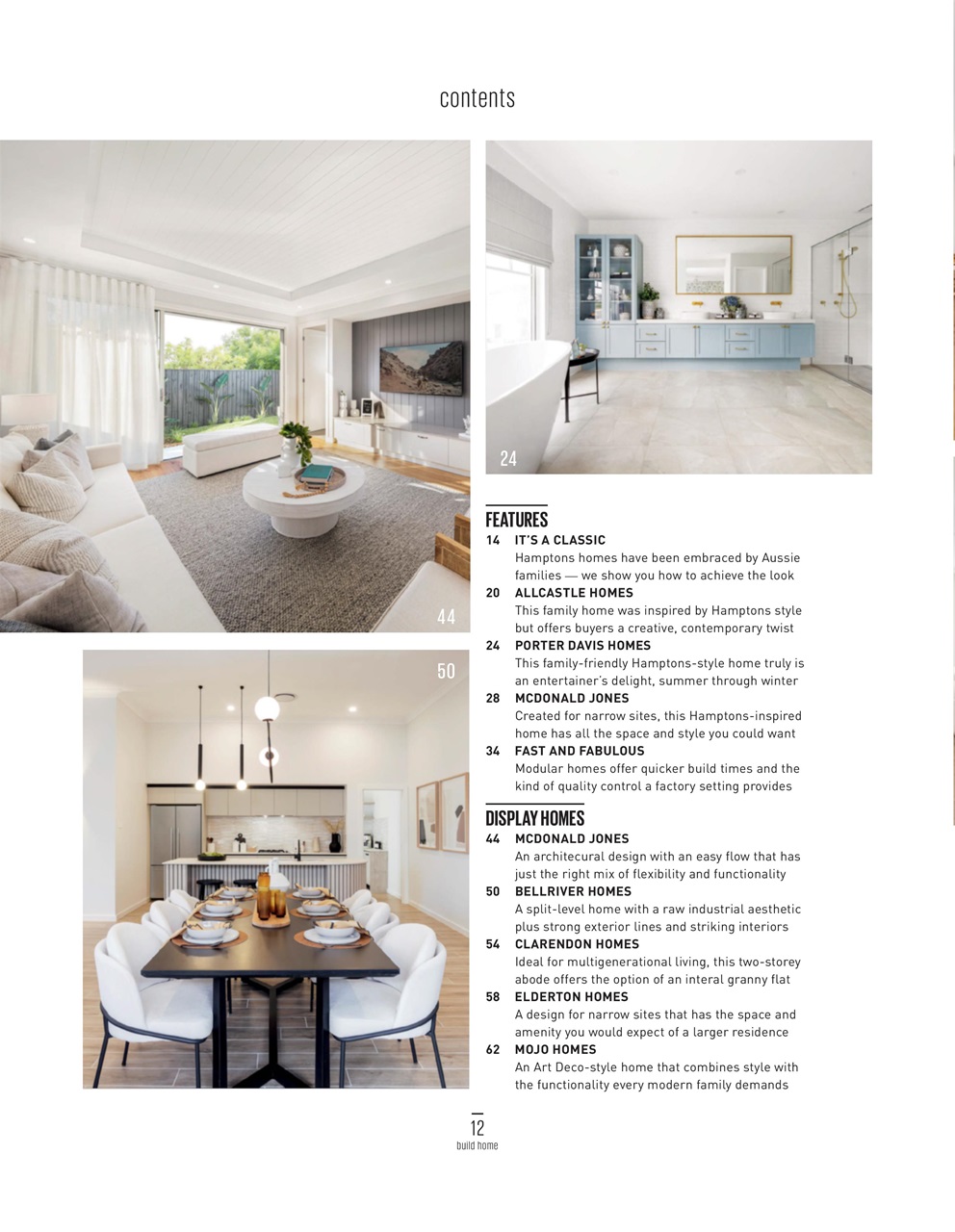 Build Home Preview Pages