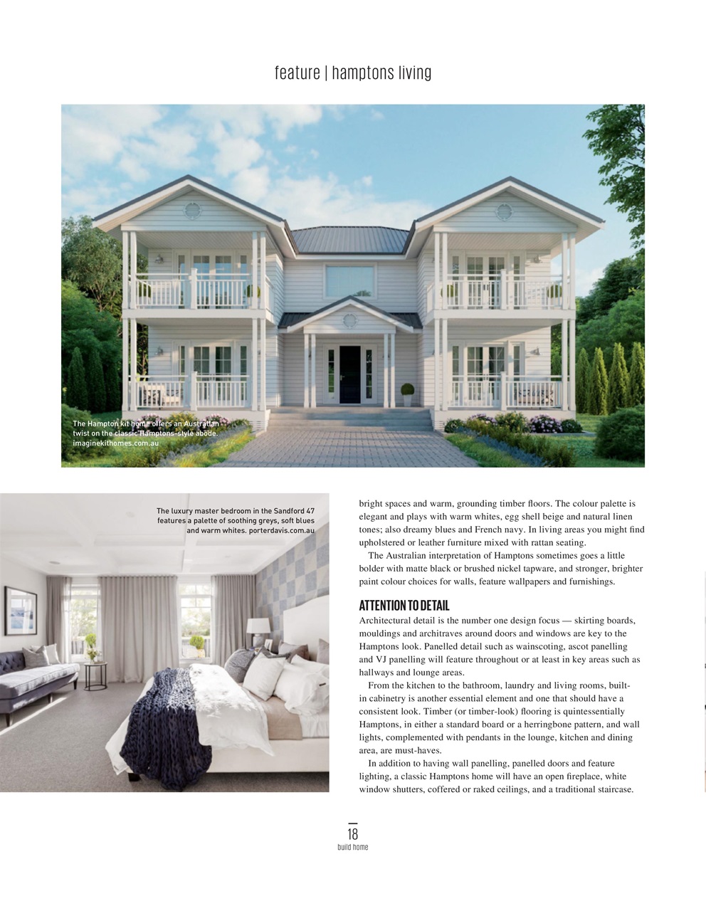 Build Home Preview Pages