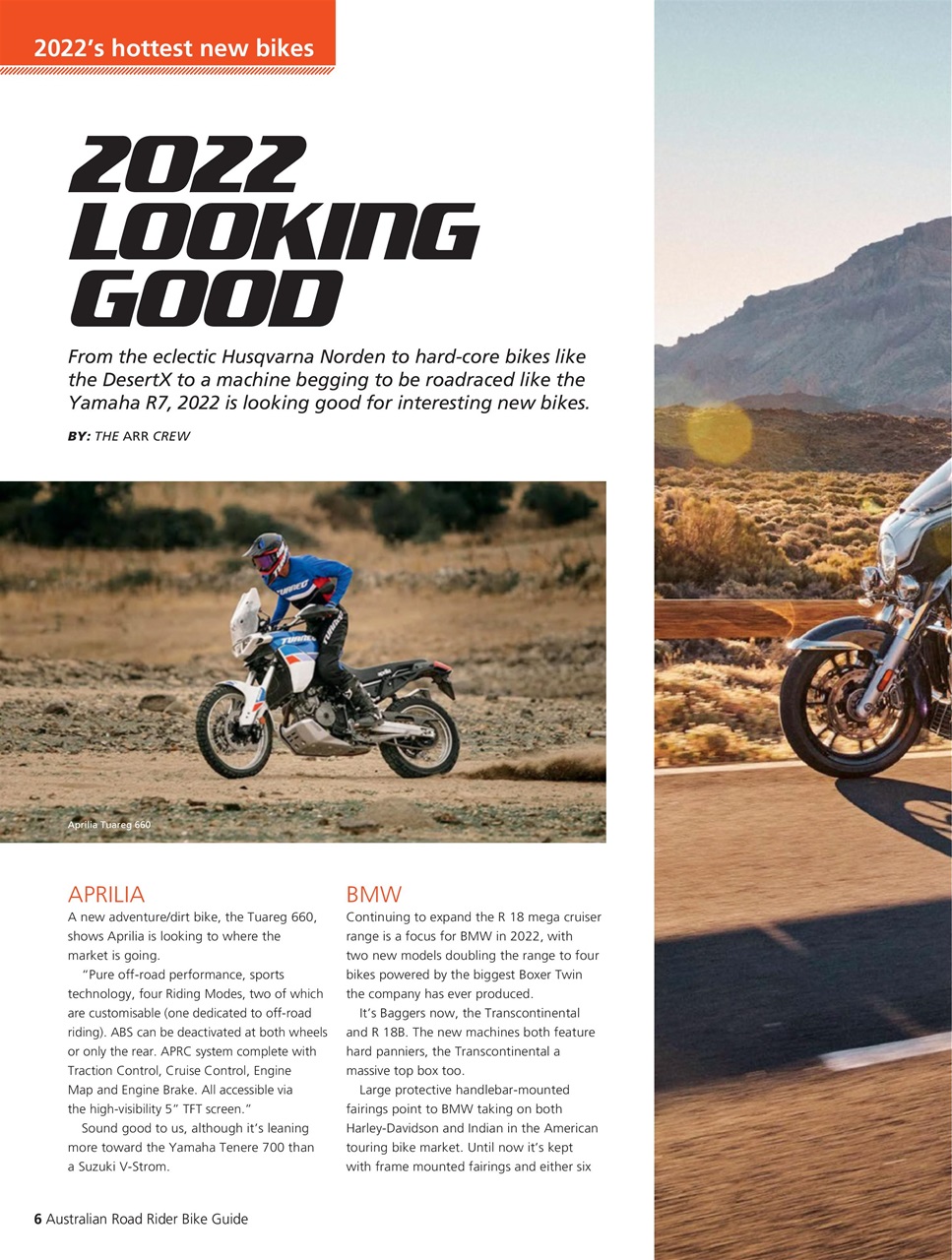 Road Rider Bike Guide Preview Pages