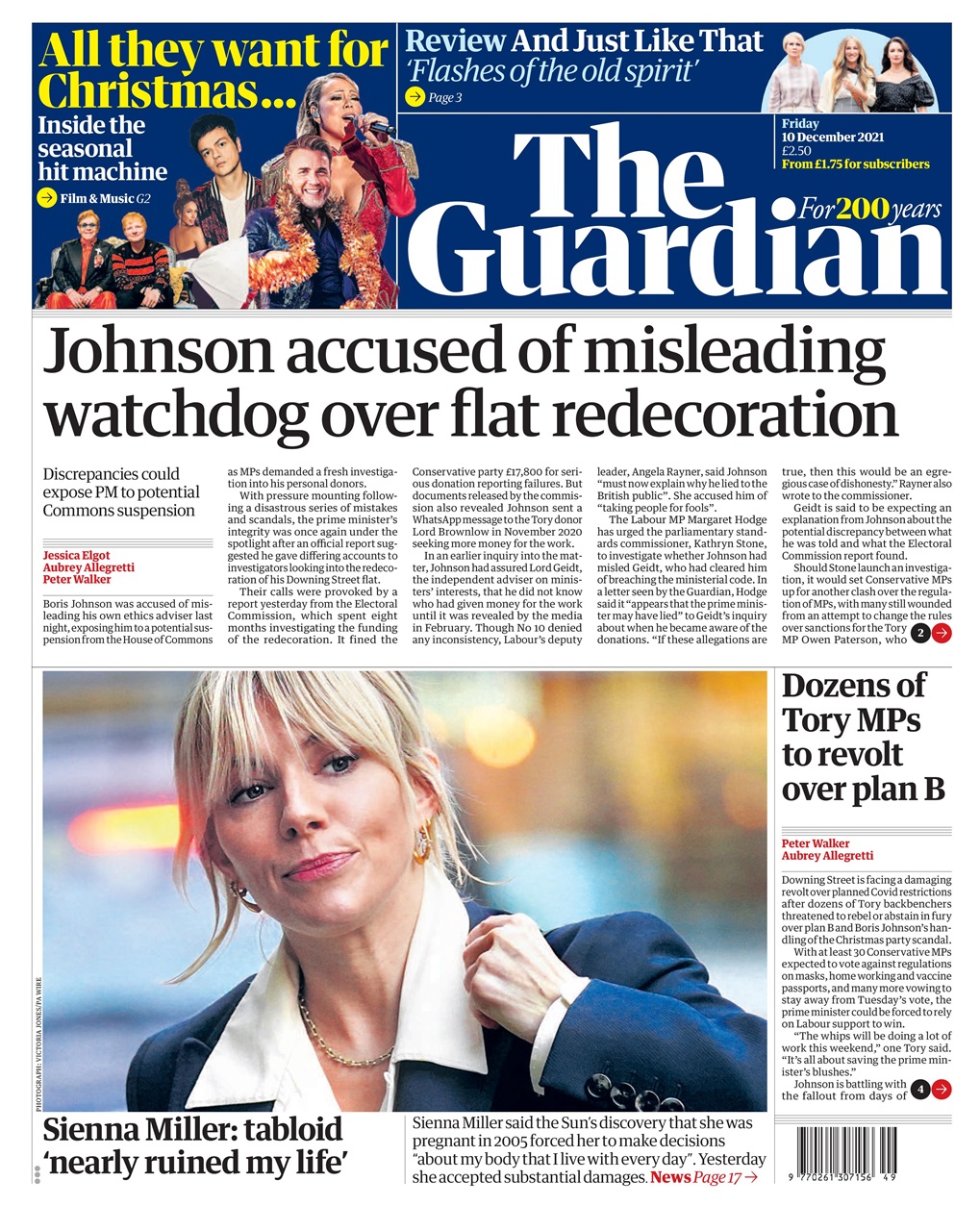 The Guardian Newspaper Preview Pages