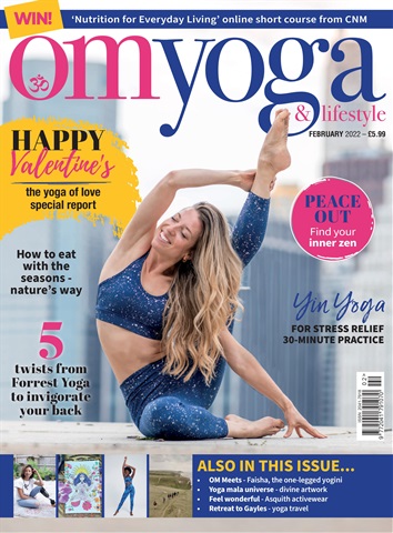 OM Yoga Magazine issue Feb-22