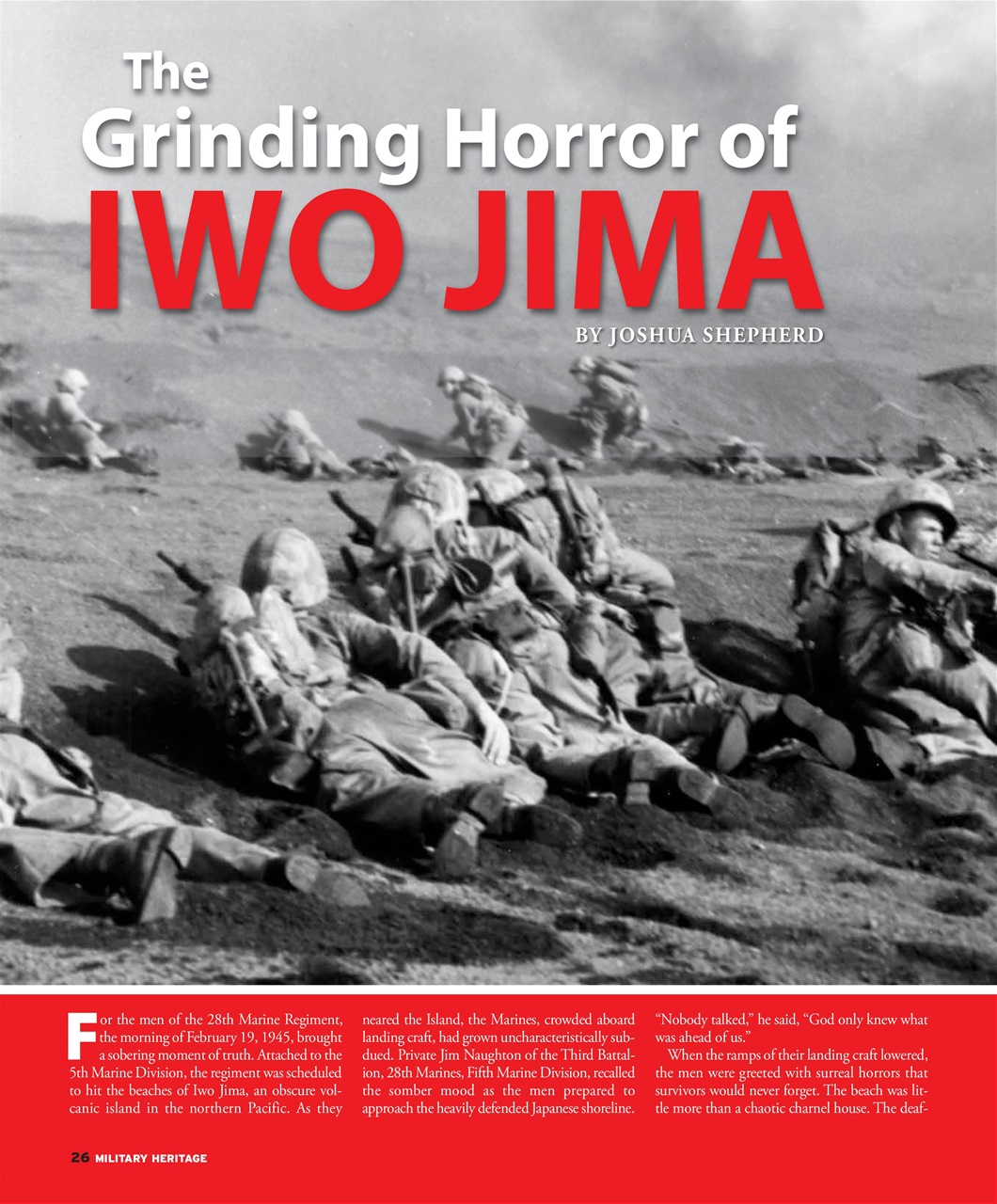 Military Heritage Preview Pages