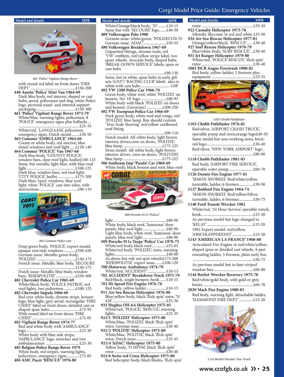 Collectors Gazette Preview Pages