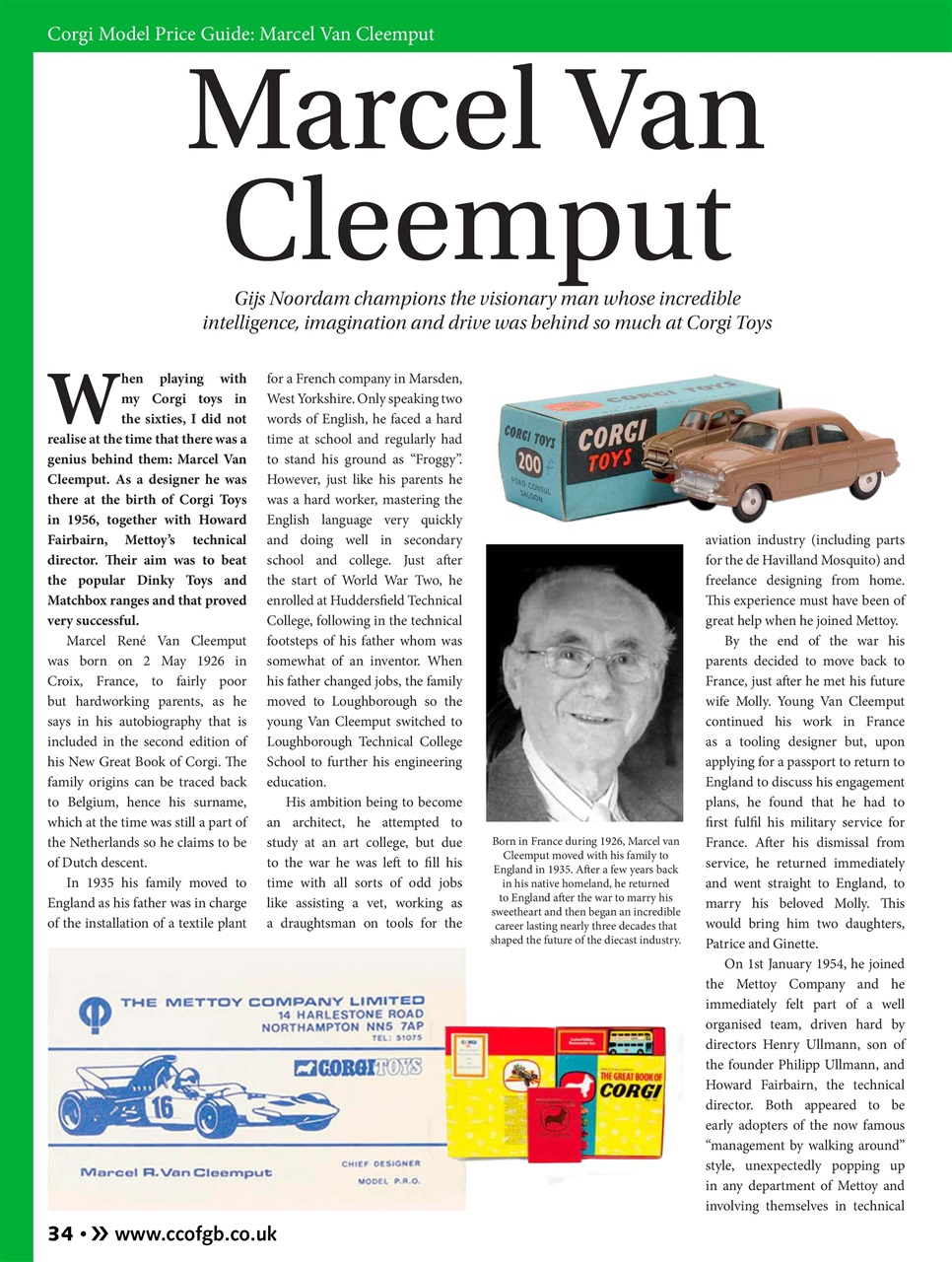 Collectors Gazette Preview Pages