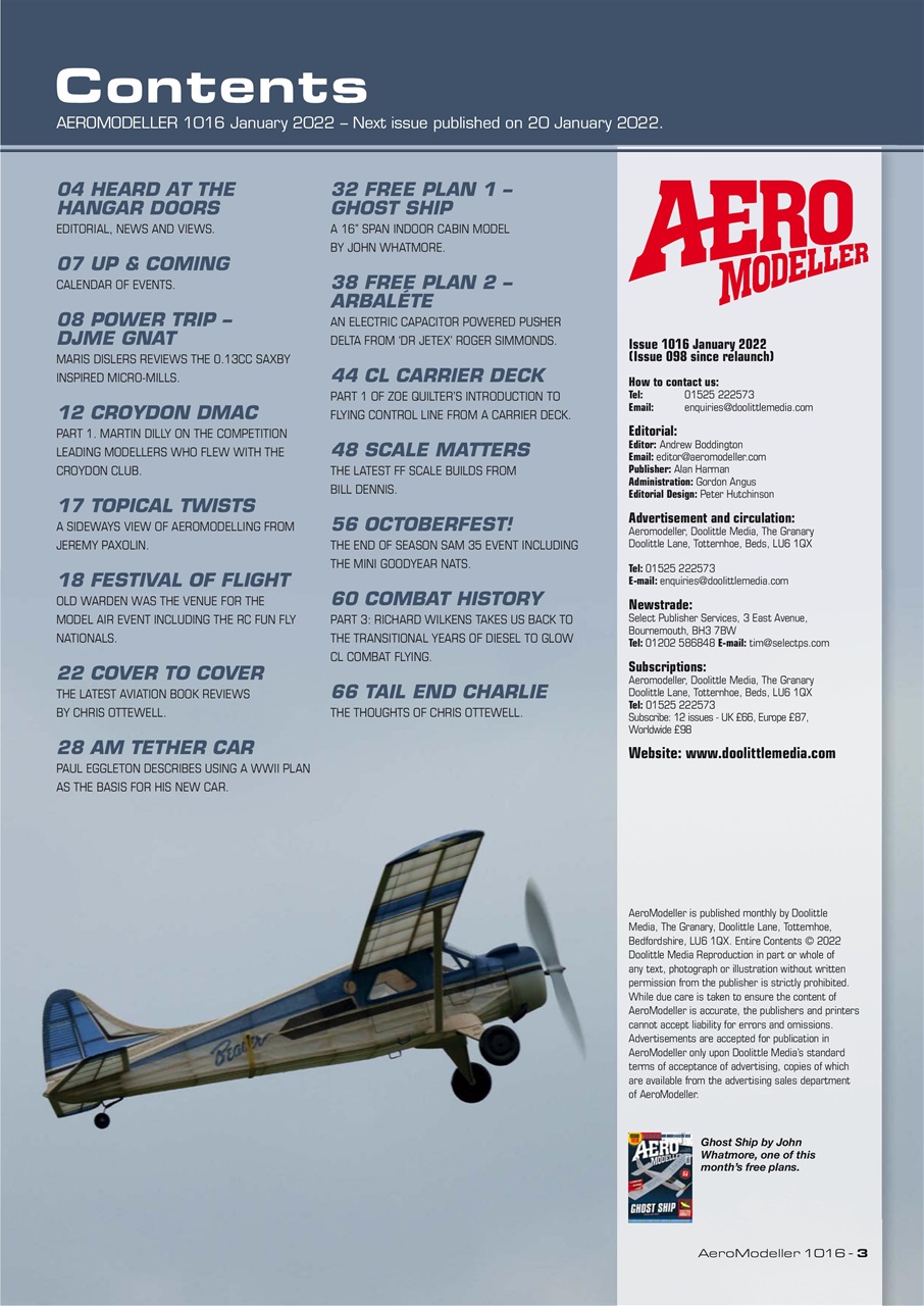 AeroModeller Preview Pages