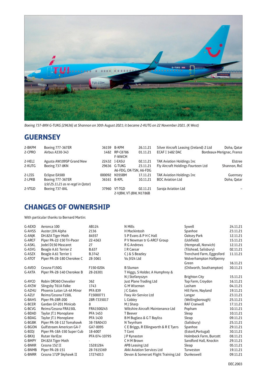 Air Britain News Preview Pages
