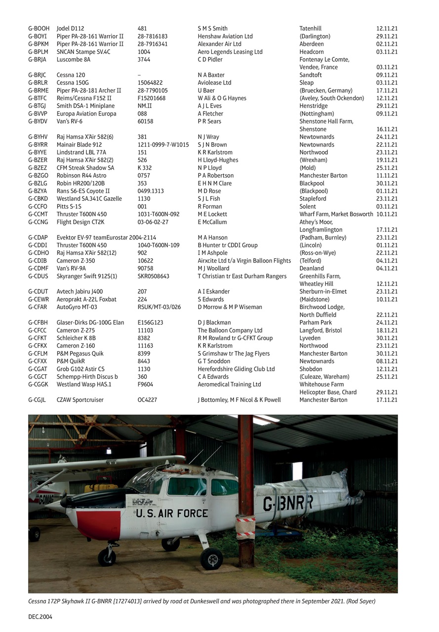 Air Britain News Preview Pages