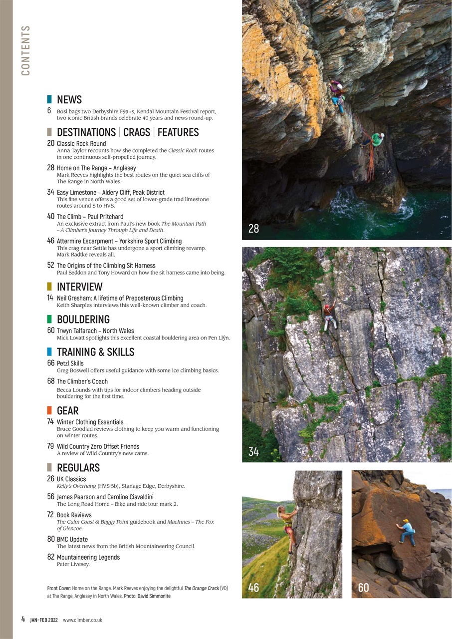 Climber Preview Pages