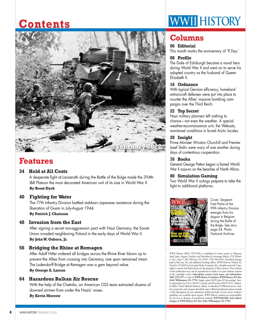 WW2 History Magazine Preview Pages