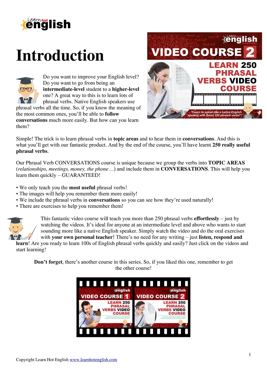 Learn Hot English Preview Pages