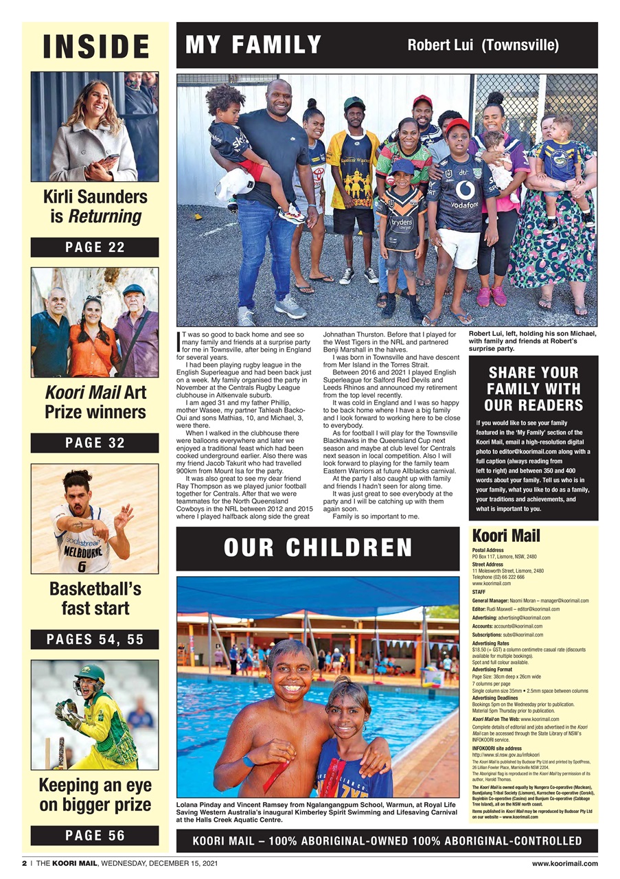 Koori Mail Preview Pages