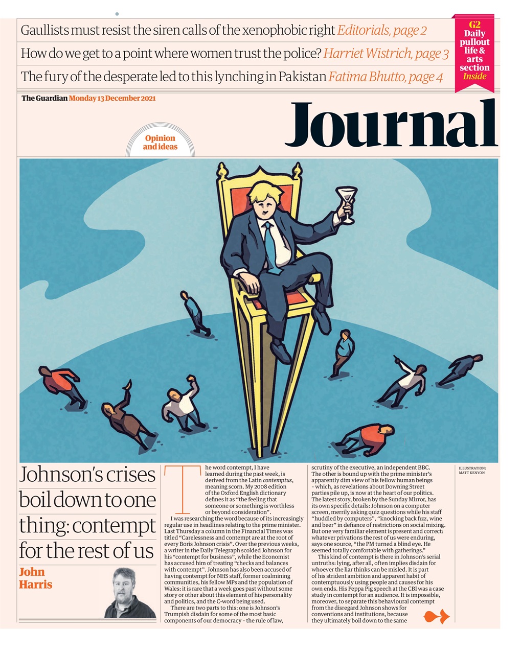 The Guardian Newspaper Preview Pages