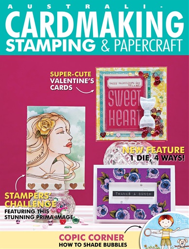 Australian Cardmaking Stamping and Papercraft issue 