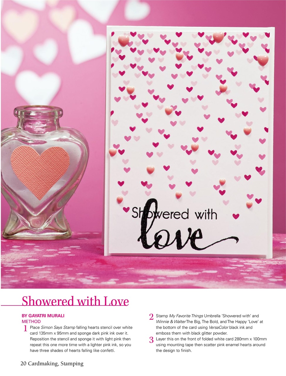 Australian Cardmaking Stamping and Papercraft Preview Pages