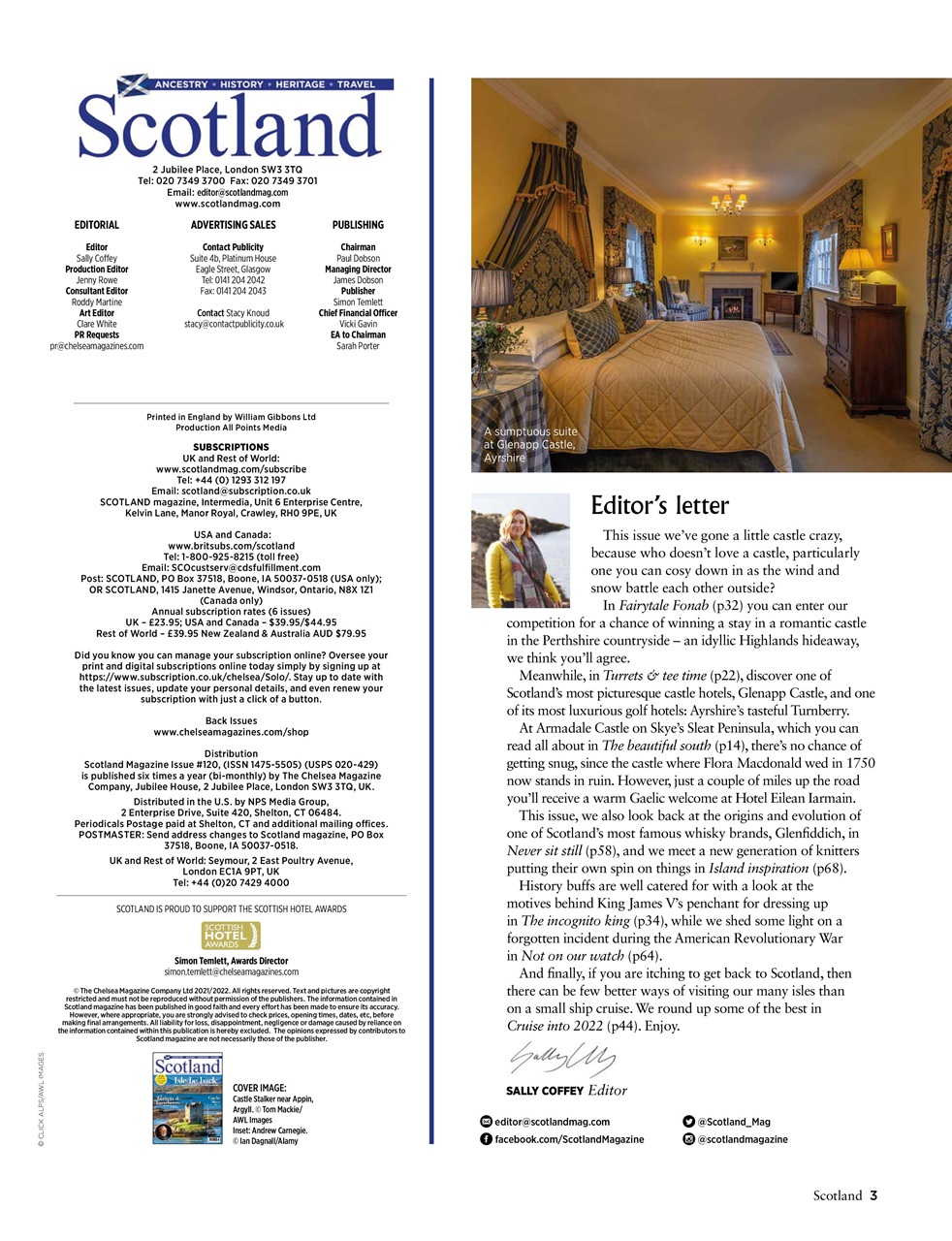 Scotland Magazine Preview Pages