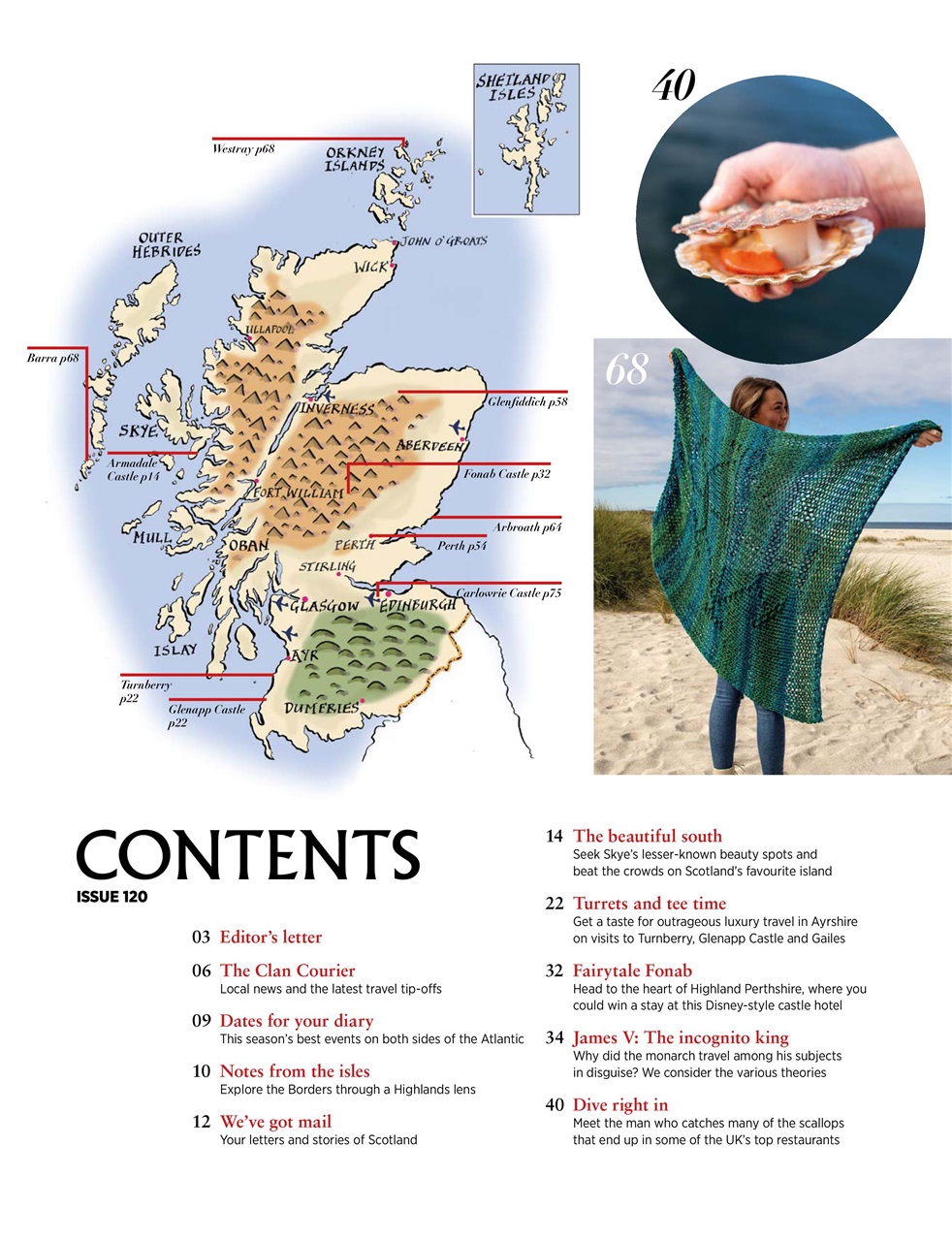 Scotland Magazine Preview Pages