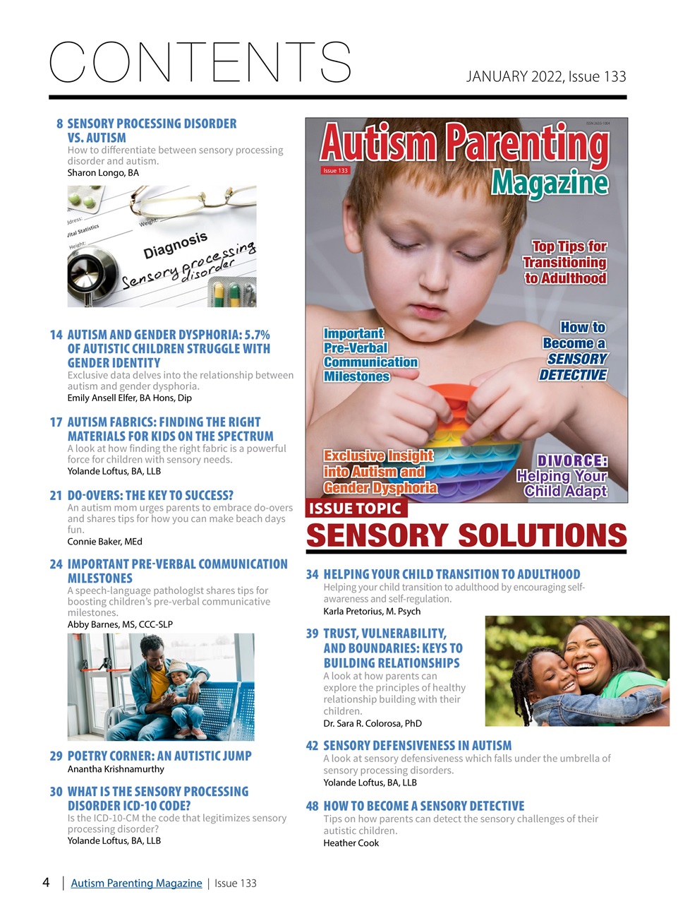 Autism Parenting Preview Pages