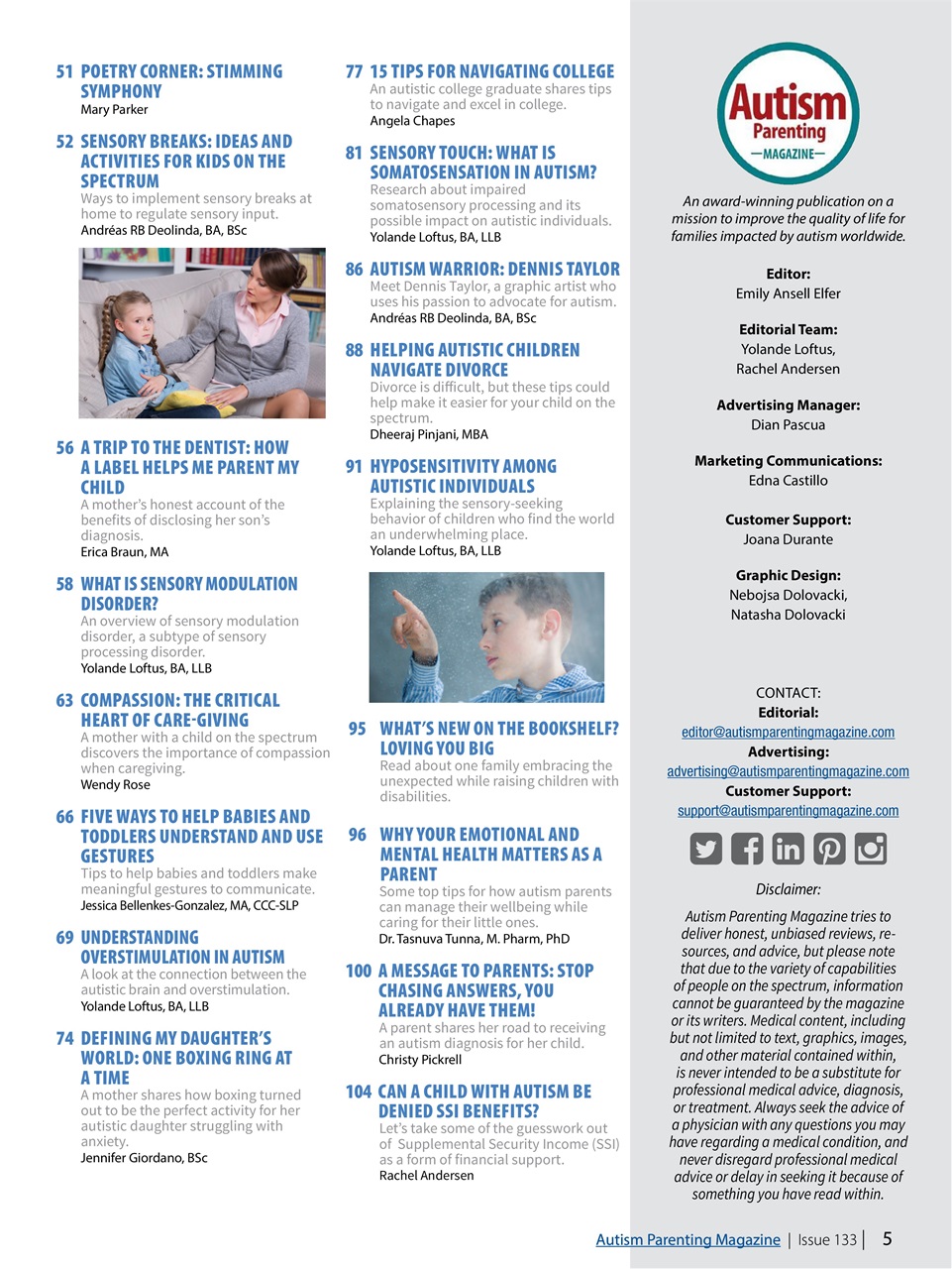 Autism Parenting Preview Pages