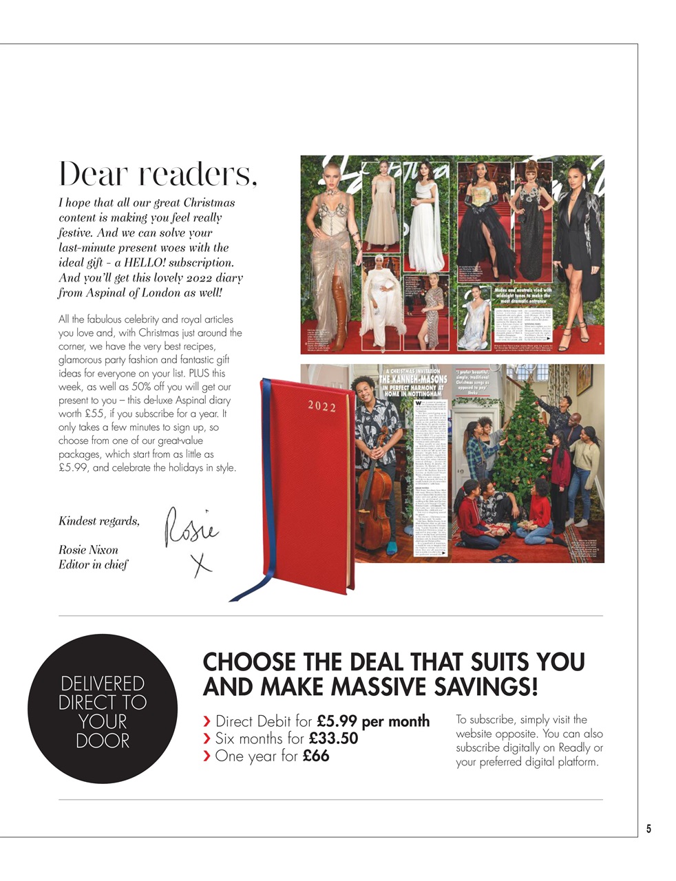 Hello! Magazine Preview Pages