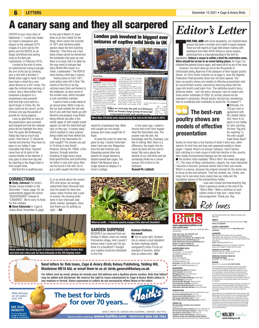 Cage & Aviary Birds Preview Pages