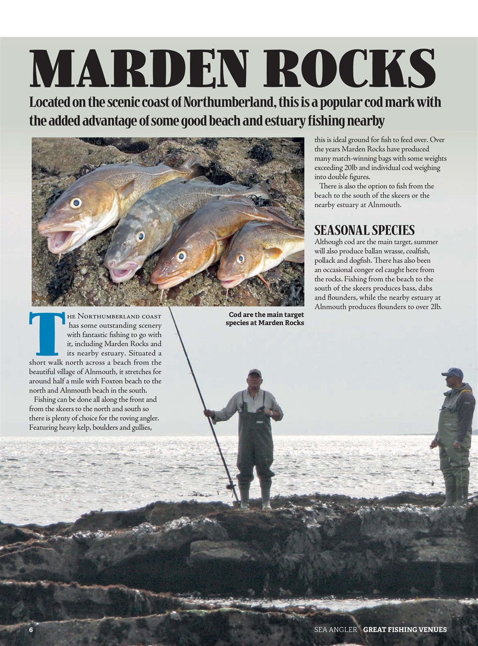 Sea Angler Guides Preview Pages