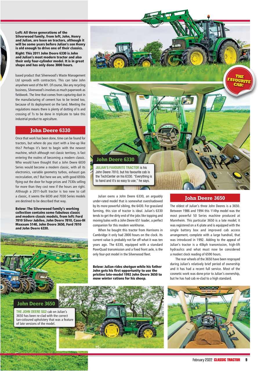 Classic Tractor Preview Pages