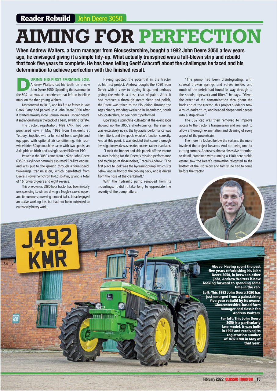 Classic Tractor Preview Pages