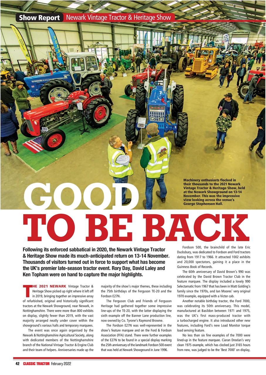 Classic Tractor Preview Pages