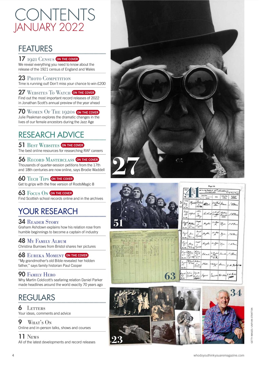 Who Do You Think You Are? Preview Pages