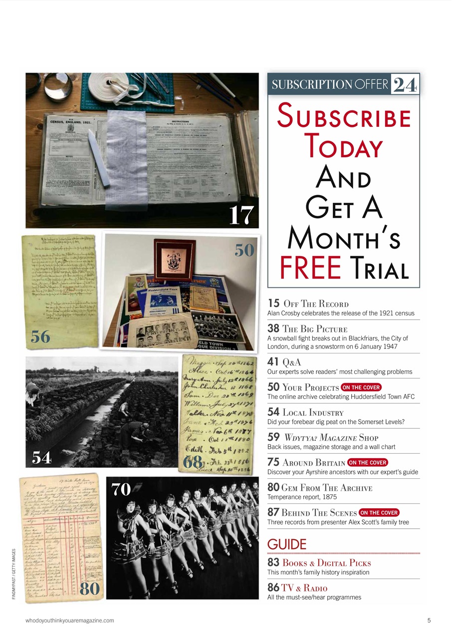 Who Do You Think You Are? Preview Pages