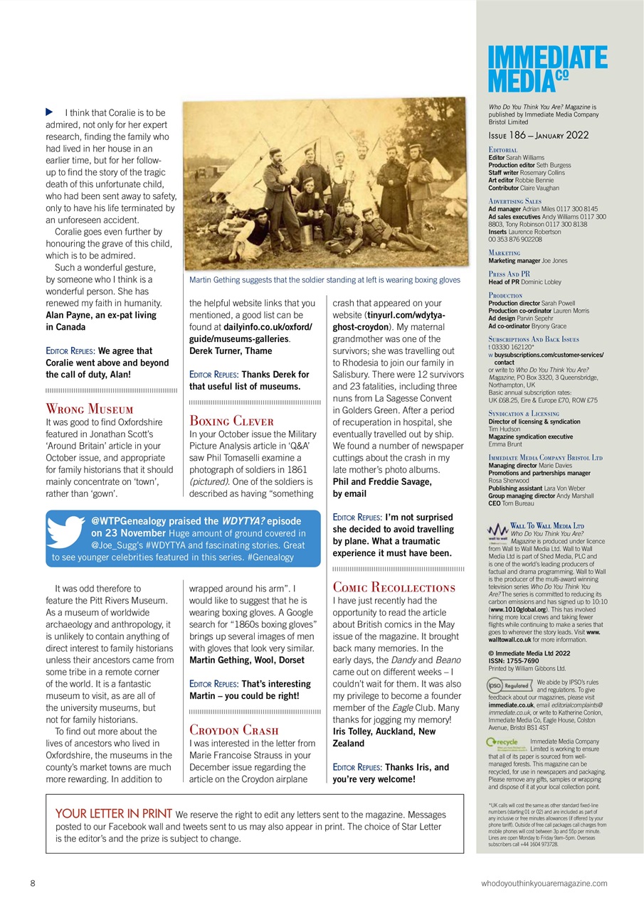 Who Do You Think You Are? Preview Pages