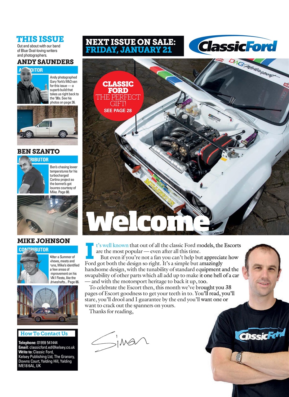 Classic Ford Preview Pages