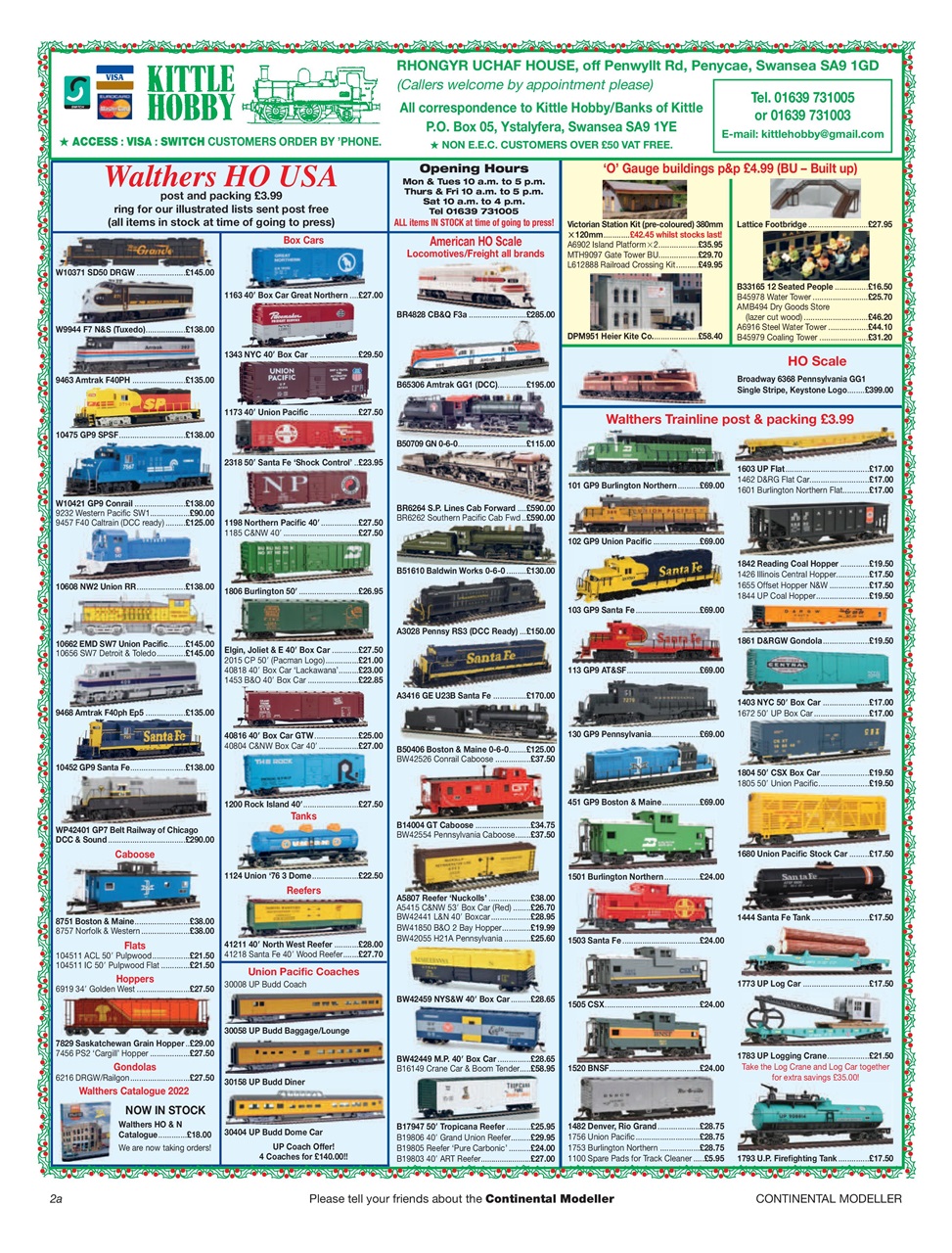 Continental Modeller Preview Pages