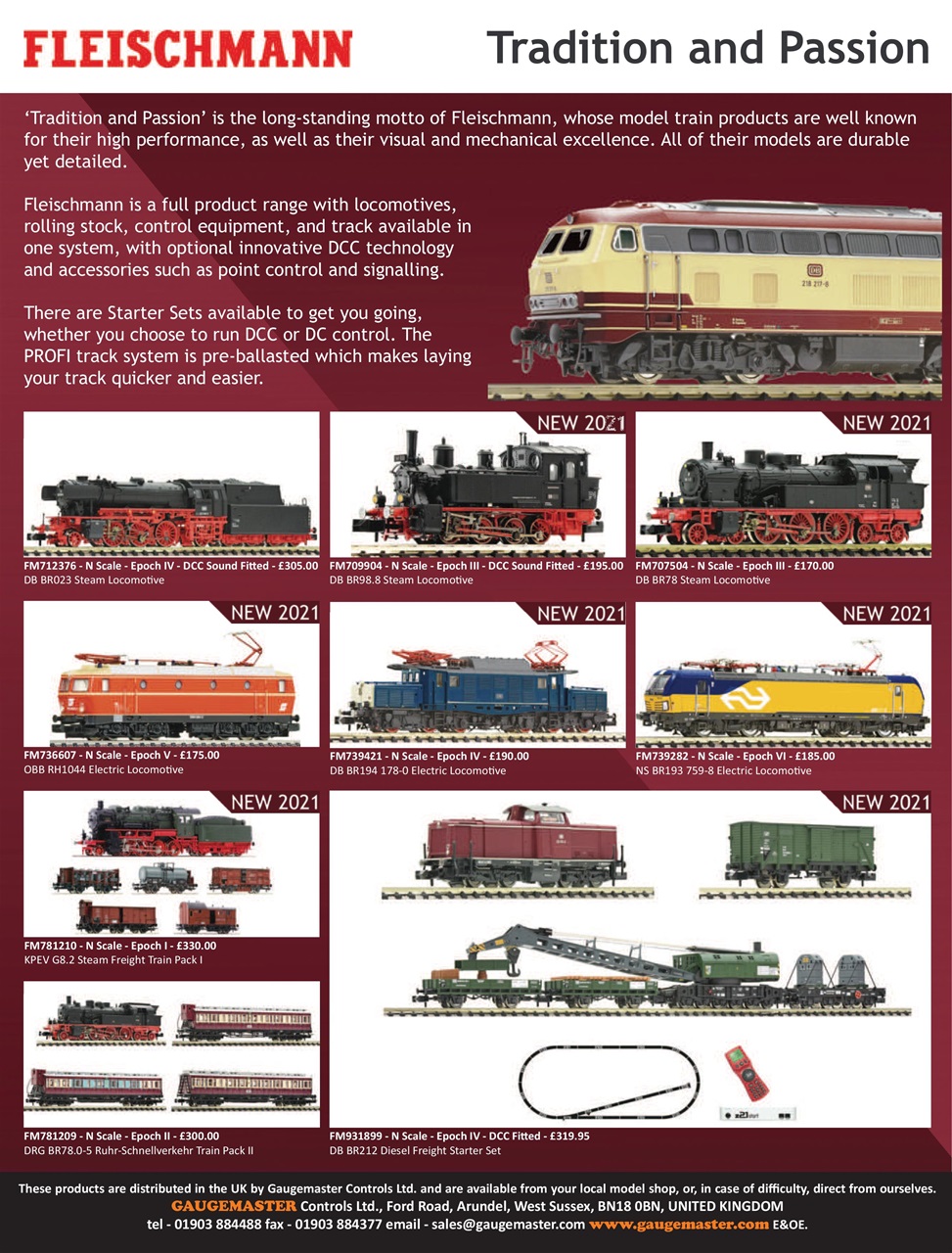 Continental Modeller Preview Pages